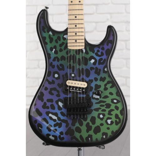  Kramer Baretta Electric Guitar - Rainbow Leopard Demo