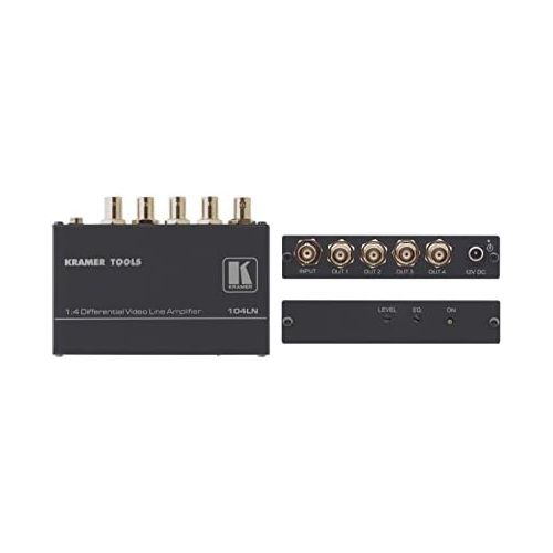  Kramer 104LN 1:4 Composite Video Differential & Line Amplifier