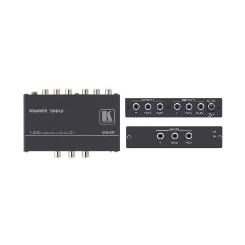  Kramer VM-2C 1:2 Component Video Distribution Amplifier