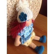 /Krasik Waldorf doll Keely - OOAK Waldorf doll, Steiner doll,Tibetan lambskin hair