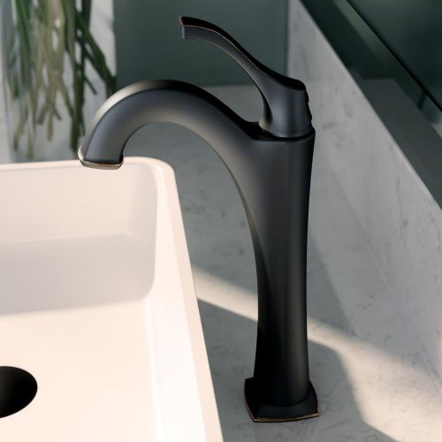  Kraus KVF-1200ORB Arlo Bathroom Faucet, 12.13, Oil Rubbed Bronze