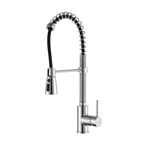  Kraus KHU100-30-KPF1612-KSD30CH 30 inch Undermount Single Bowl Stainless Steel Kitchen Sink with Chrome Kitchen Faucet and Soap Dispenser