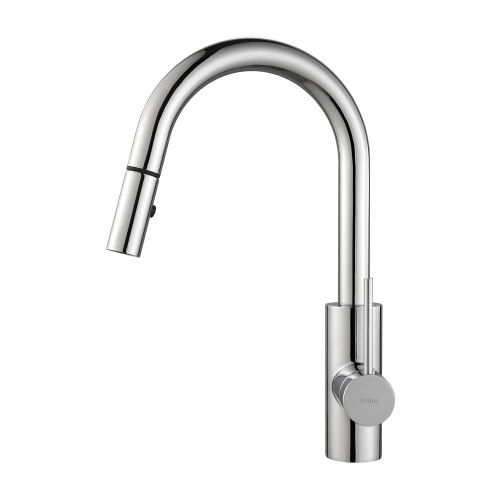  Kraus KPF-2620-2600-41CH Modern Oletto Pull Down Kitchen Faucet with Bar/Prep, SD