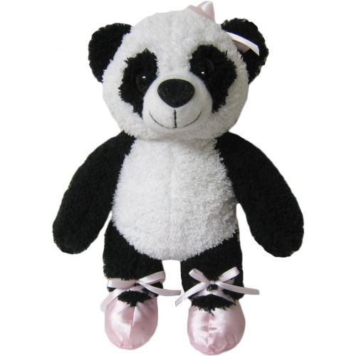  Kreative Kids Pink Ballet Panda Rolling Backpack w/Removable Stuffie & Wheels