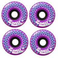 Krooked Skateboard Soft Cruiser Wheels ZIP ZINGER 80HD 54mm Purple