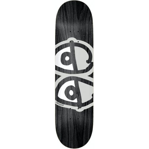 Krooked Team Eyes Skateboard Deck - Yellow - 8.06