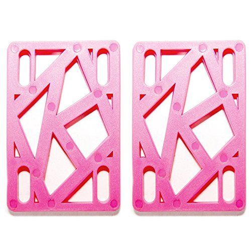  Krooked Riser Pads 1/8 Hot Pink - Single Set