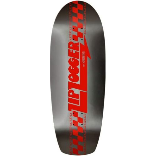  Krooked Skateboard Deck Zip Zogger Black Foil 10.75 x 30