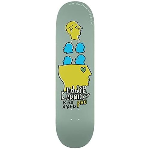  Krooked Skateboard Deck Eddie Cernicky Take This 8.25 x 32