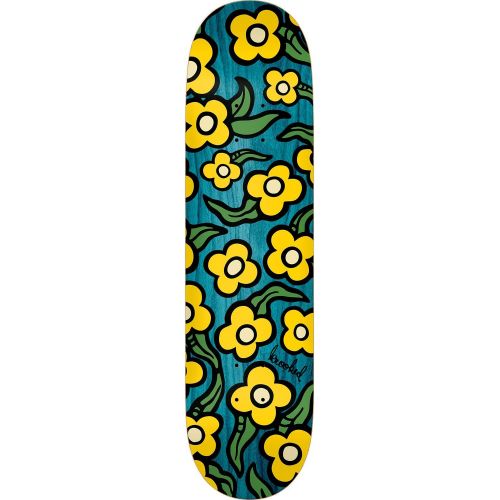  Krooked Skateboards Wildstyle Flowers Skateboard Deck - 7.75 x 31.38