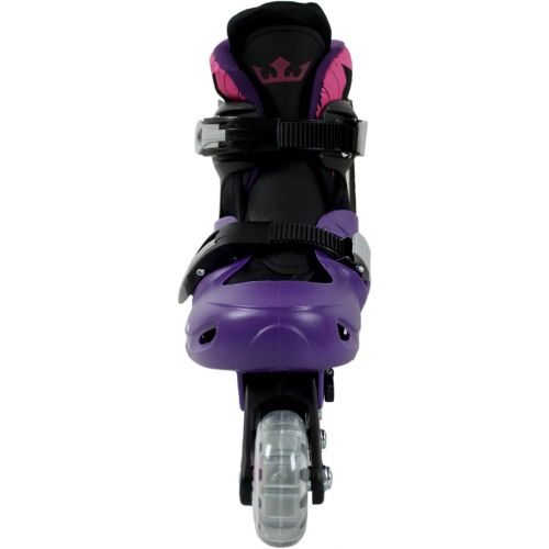  Kids Adjustable Inline Skates Boys and Girls Fits Y13 - 9 Krown Superspeed