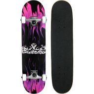 Krown Rookie Complete Skateboard - Pro Style Quality - Maple 7-Ply Deck, Aluminum Trucks, Urethane Wheels, Precision Bearings - The Perfect Beginners First Board