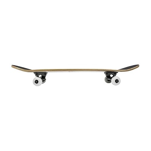  Krown Rookie Complete Skateboard - Pro Style Quality - Maple 7-Ply Deck, Aluminum Trucks, Urethane Wheels, Precision Bearings - The Perfect Beginners First Board