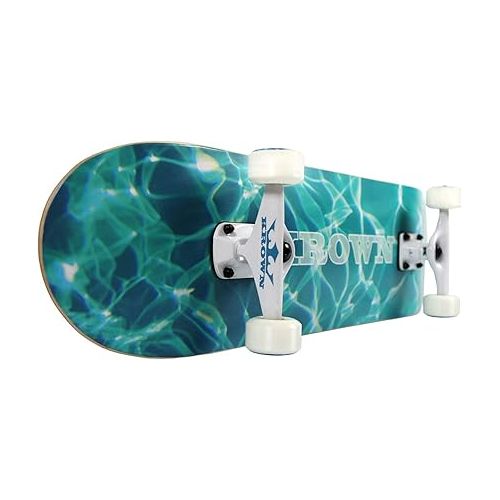  Krown Pro Complete Skateboard - Pro Style Quality - Maple 7-Ply Deck, Aluminum Trucks, Urethane Wheels, Precision Bearings - The Perfect Pro Board