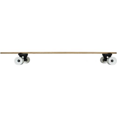 Krown Krex 2 Bamboo Pintail Complete Longboard, 9x43-Inch