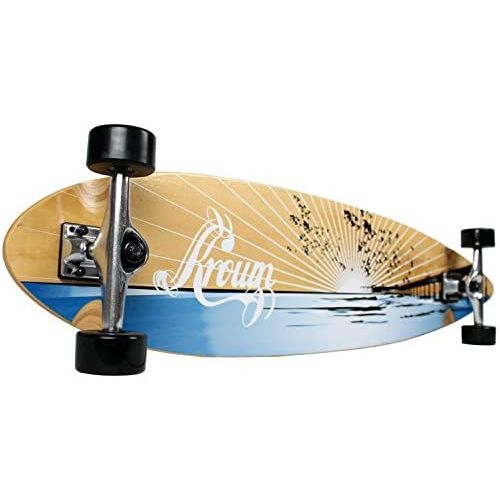  Krown Complete Longboard Skateboard