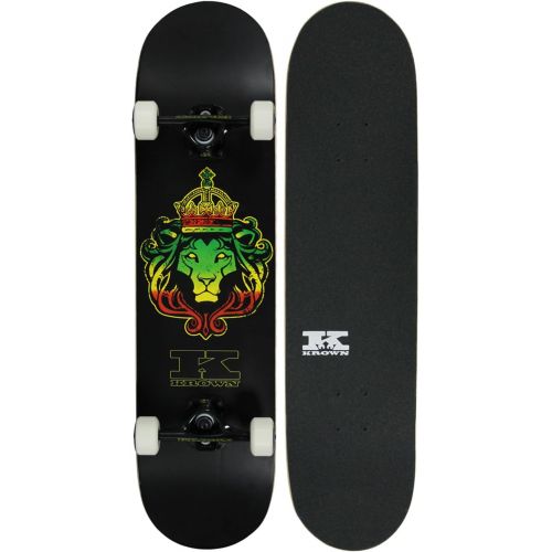  Krown Pro Complete Skateboard - Pro Style Quality - Maple 7-Ply Deck, Aluminum Trucks, Urethane Wheels, Precision Bearings - The Perfect Pro Board