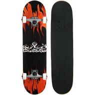 Krown Rookie Complete Skateboard - Pro Style Quality - Maple 7-Ply Deck, Aluminum Trucks, Urethane Wheels, Precision Bearings - The Perfect Beginners First Board