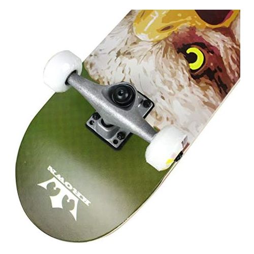  Krown Rookie Animal Skateboard - Pro Style Quality - Maple 7-Ply Deck, Aluminum Trucks, Urethane Wheels, Precision Bearings - The Perfect Beginners First Board