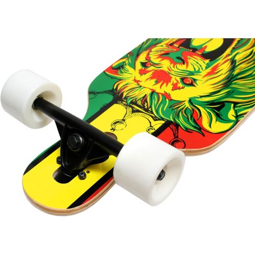  Krown Freestyle Elite Drop Through Complete Longboard