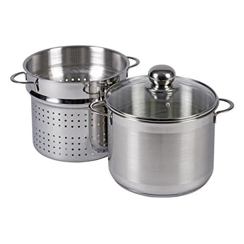  Krueger SPA Edelstahl Spaghettitopf, 24 cm