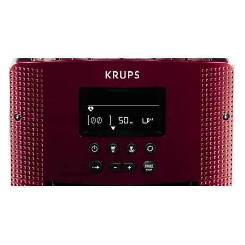  Krups Espresseria Automatic Screen EA816570Coffee MachineRed