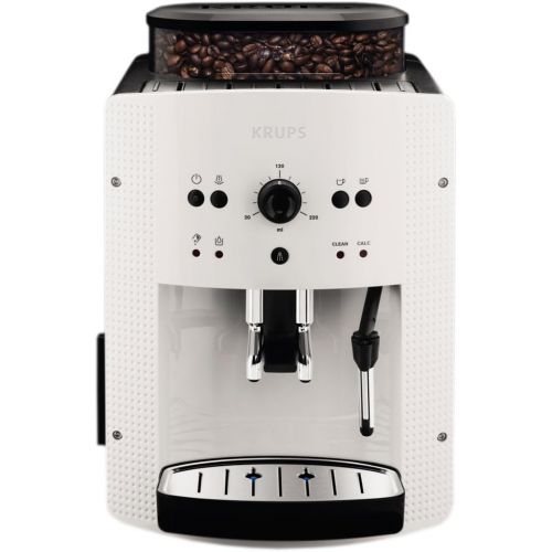  Krups EA8105 Kaffeevollautomat (1450 Watt, 1,8 Liter, 15 bar, CappuccinoPlus-Duese) weiss