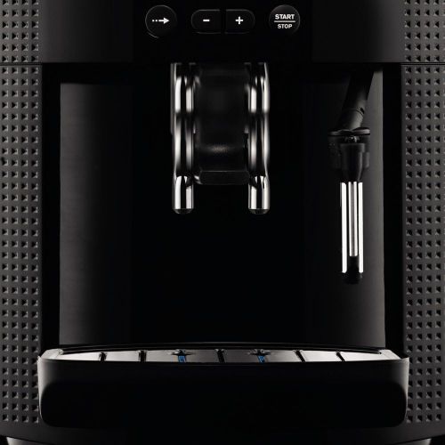  Krups YY8135FD Espressomaschine, vollautomatisch, kompakt, mit Display, Schwarz