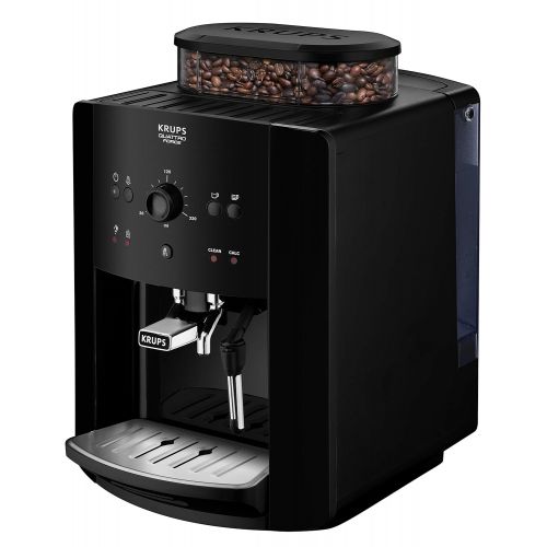  Krups EA8110 Arabica Quattro Force Kaffeevollautomat (1450 Watt, Wassertankkapazitat: 1,8 Liter, Pumpendruck: 15 bar) schwarz