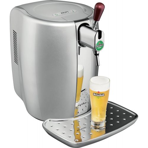  Krups BeerTender Bierzapfmaschine, Thermoplast one size Argent/Chrome