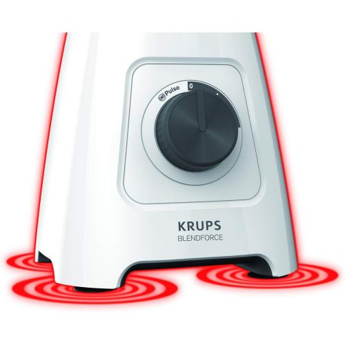  Krups KB4201Blendforce Standmixer, 1.25 liters, wei