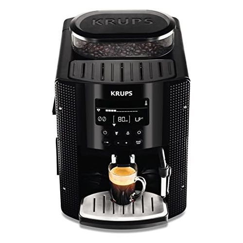  Krups EA815070 Kaffeevollautomat (1450 Watt, 1,8 Liter, 15 bar, LC Display, CappuccinoPlus-Duese) schwarz