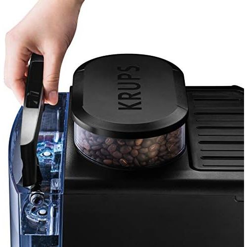  Krups EA8110 Arabica Quattro Force Kaffeevollautomat (1450 Watt, Wassertankkapazitat: 1,8 Liter, Pumpendruck: 15 bar) schwarz