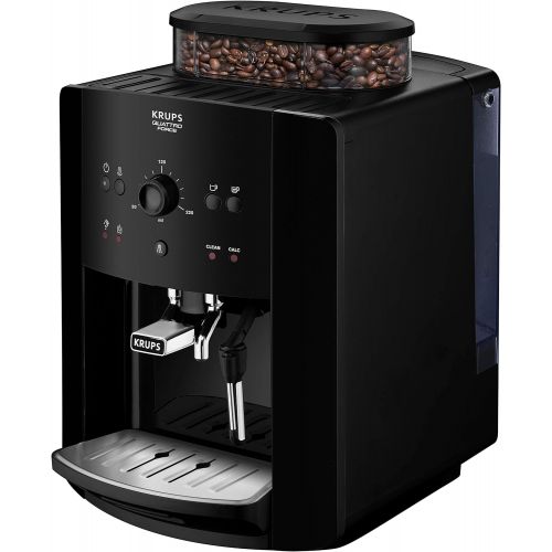  Krups EA8110 Arabica Quattro Force Kaffeevollautomat (1450 Watt, Wassertankkapazitat: 1,8 Liter, Pumpendruck: 15 bar) schwarz