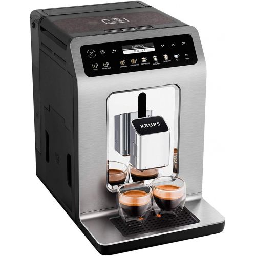  Krups Kaffeevollautomat Testsieger Megapack 2x 1 Kg Lavazza Caffe Crema Classico Kaffeebohnen Kaffee + 2x 125ml durgol swiss espresso Spezial-Entkalker (Kaffeemaschine mit Two-in-O