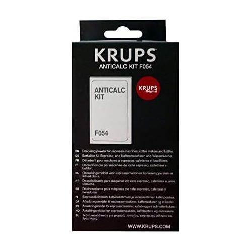  Krups Anticalc Kit* F054 Entkalker, Kalkreiniger, Kalkentferner, 5er Pack