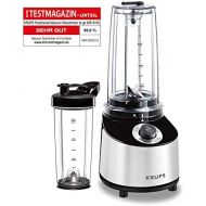 [아마존베스트]Krups KB181D Freshboost Vakuum to go Standmixer, 800, Edelstahl, grau/schwarz