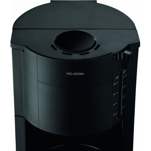  Krups F30908 Krups ProAroma Glas-Kaffeemaschine, 10 Tassen, 1.050 W im modernen Design, schwarz & BW2448 Wasserkocher Pro Aroma, 1,6 L, 2,400 W mit beleuchtetem Ein-/Ausschalter, s