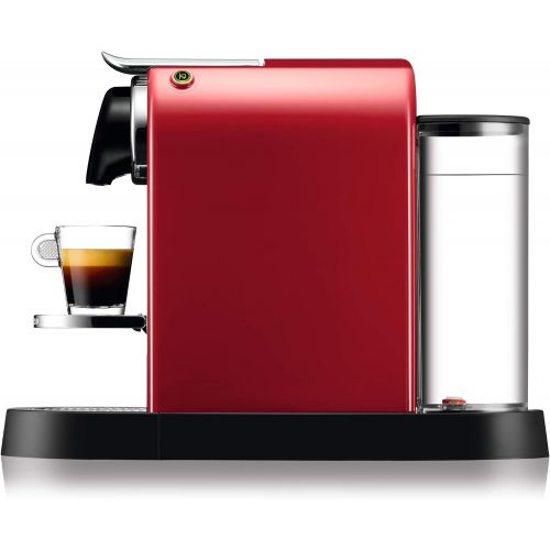  Krups Nespresso XN7415 New CitiZ Kaffeekapselmaschine (1260 Watt, 19 bar Pumpendruck, Wassertankkapazitat: 1 Liter) Rot