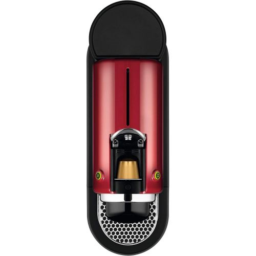  Krups Nespresso XN7415 New CitiZ Kaffeekapselmaschine (1260 Watt, 19 bar Pumpendruck, Wassertankkapazitat: 1 Liter) Rot