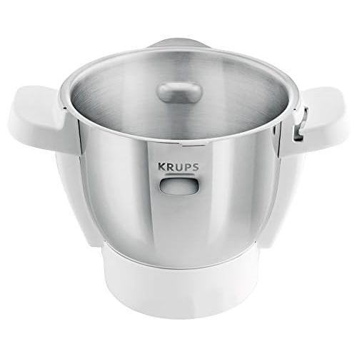  Krups XF553D Ersatzschuessel (fuer Prep und Cook, produziert ab 01.01.2018, und i Prep und Cook Gourmet) edelstahl/weiss