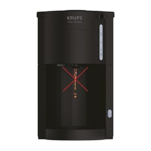  Krups KM303810 ProAroma Thermo-Filterkaffeemaschine (800 Watt, fuer 10-15 Tassen Kaffee) schwarz