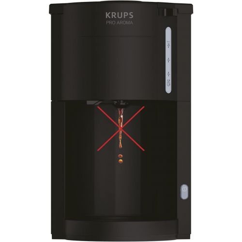  Krups KM303810 ProAroma Thermo-Filterkaffeemaschine (800 Watt, fuer 10-15 Tassen Kaffee) schwarz