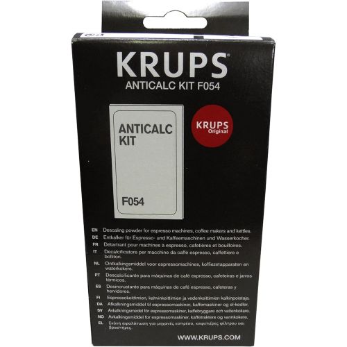  6er Pack Krups Entkalkungspulver F054 2 Beutel a 40,0 g