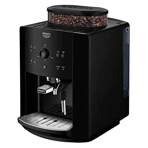  Krups EA8110 Arabica Quattro Force Kaffeevollautomat (1450 Watt, Wassertankkapazitat: 1,8 Liter, Pumpendruck: 15 bar) schwarz