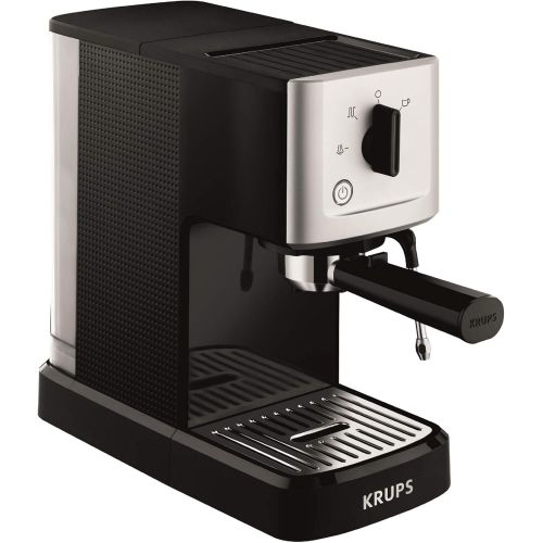  Krups XP3440 XP344010 Espresso-Automat, Edelstahl, 1.1 liters, schwarz/silber