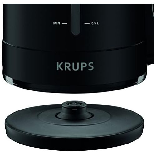  Krups BW2448 Wasserkocher Pro Aroma, 1,6 L, 2,400 W mit beleuchtetem Ein-/Ausschalter, schwarz