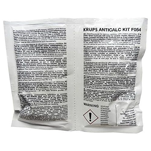  Krups Anticalc Kit* F054 Entkalker, Kalkreiniger, Kalkentferner, 2er Pack