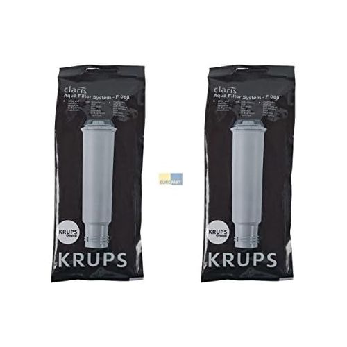  2 KRUPS Claris Filterpatrone F088