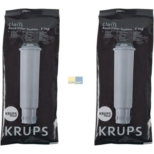  2 KRUPS Claris Filterpatrone F088